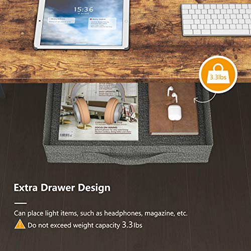 CubiCubi Modern L-Shaped Desk Computer Corner Desk, 59.1" Home Office Writing Study Workstation with Small Table, Space Saving, Easy to Assemble - Image 3