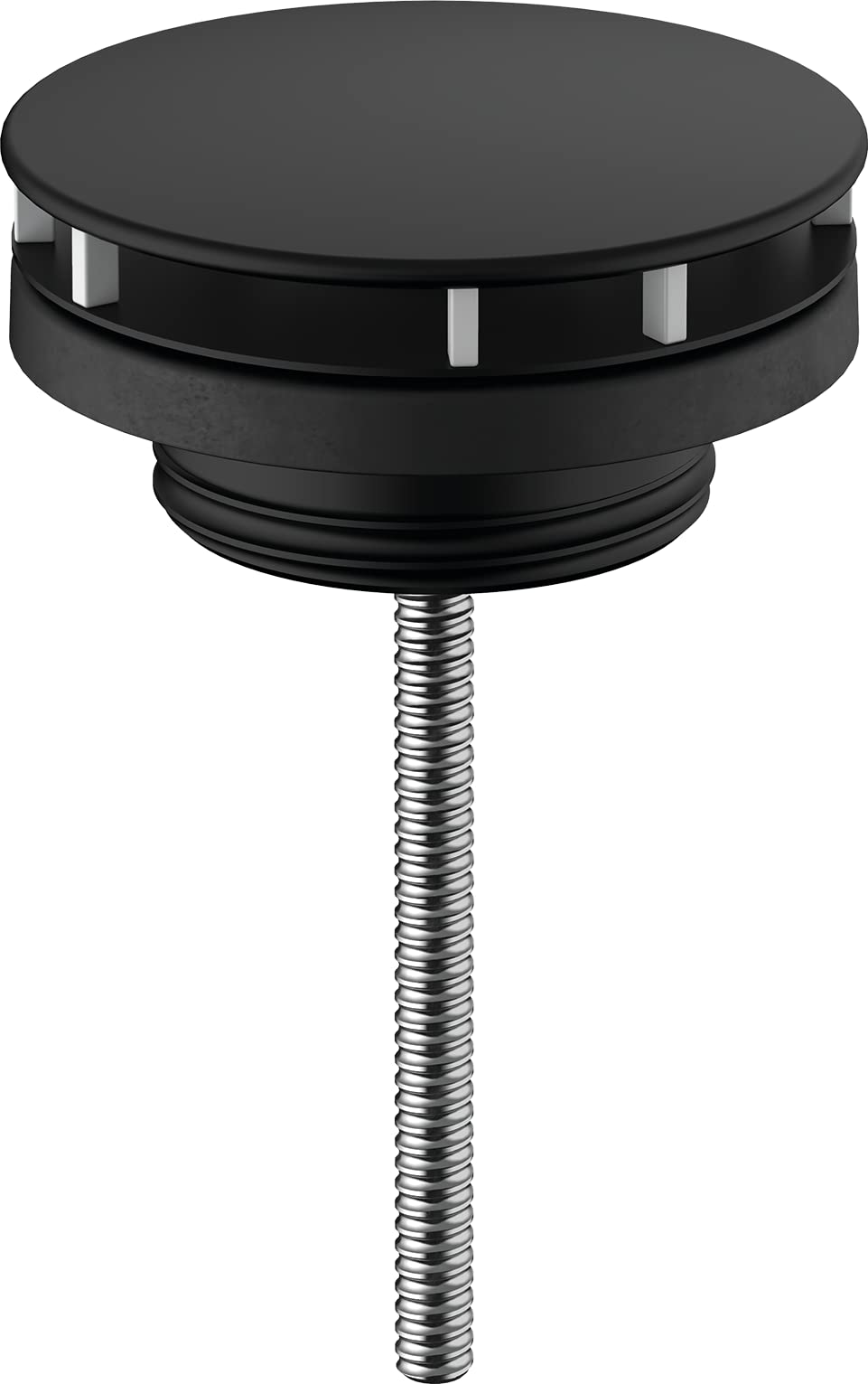 hansgrohe Waste non-closing for washbasins, matt black, 50001670