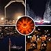 Yandu LED Road Flares (6 PACK) Emergency Beacon Safety Flare Flashing Warning Light for Car Truck Boat with Hook and Magnetic Base (set of 6)