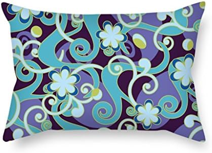 Flower Pillow Cases 18 X 26 Inches / 45 By 65 Cm Gift Or Decor For Floor Boys Pub Home Theater Teens Boys Bedroom - Two Sides
