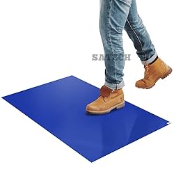SATECH Sticky/Tacky/Adhesive Mat 18" x 36" Blue