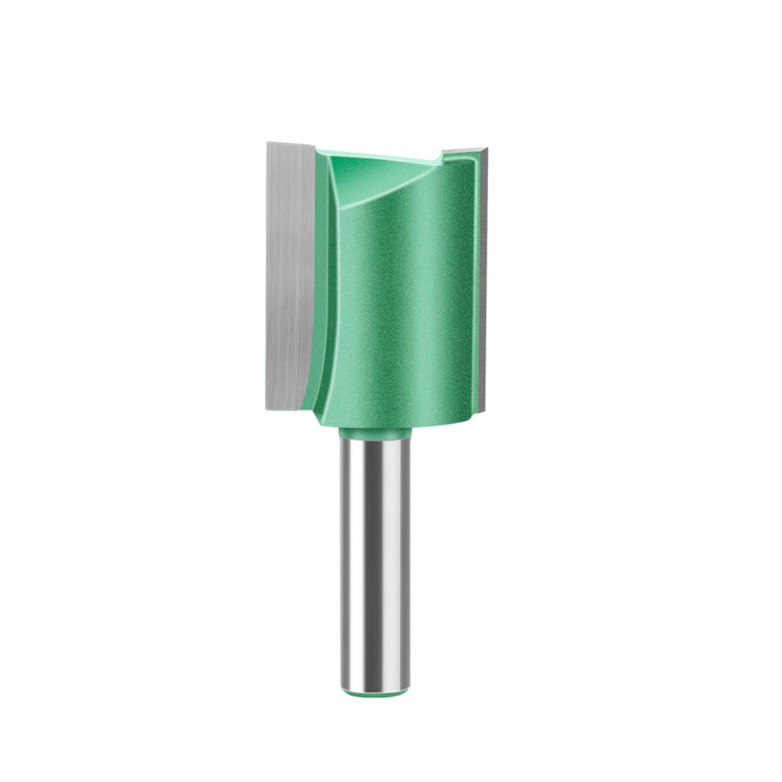 MACHSWON Straight Router Bit 8mm Shank,Double Flute Woodworking Milling Cutter Router Bits 22mm Cut Diameter 30mm Cut Length Cutting Trimming Cutter Routing Bits