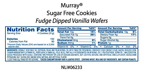 Vanilla Wafer Nutrition Label Labels Ideas 2019