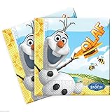 Procos S.A. Disney Frozen Olaf Summer Luncheon Napkins
