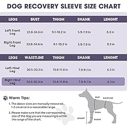 Petbobi Dog Recovery Sleeve After Surgery for Large