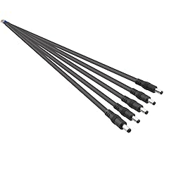 SIM&NAT 18 AWG DC Power Pigtail Cable, 2.1mm x