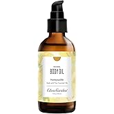 Edens Garden Honeysuckle Body Oil – Bath, Body & Massage Oil with Pure Essential Oils & Vitamin E, Moisturizing Floral Aromatherapy for Skincare, 4 fl oz (118 ml)