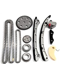 OCPTY Kit de cadena de sincronización tensor de aceite bomba cadena Cam Gear se adapta para 2,3 l Mazda 3 6 Mazdaspeed CX-7 Turbo MPS L3K9 2007 2008 2009 2010 2011 2012 2013 L3K912425