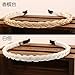 Ruihfas 4 Pieces Elegant Beaded Crystal Headband Bead Hair Band Hair Hoop Accessories for Women Girls