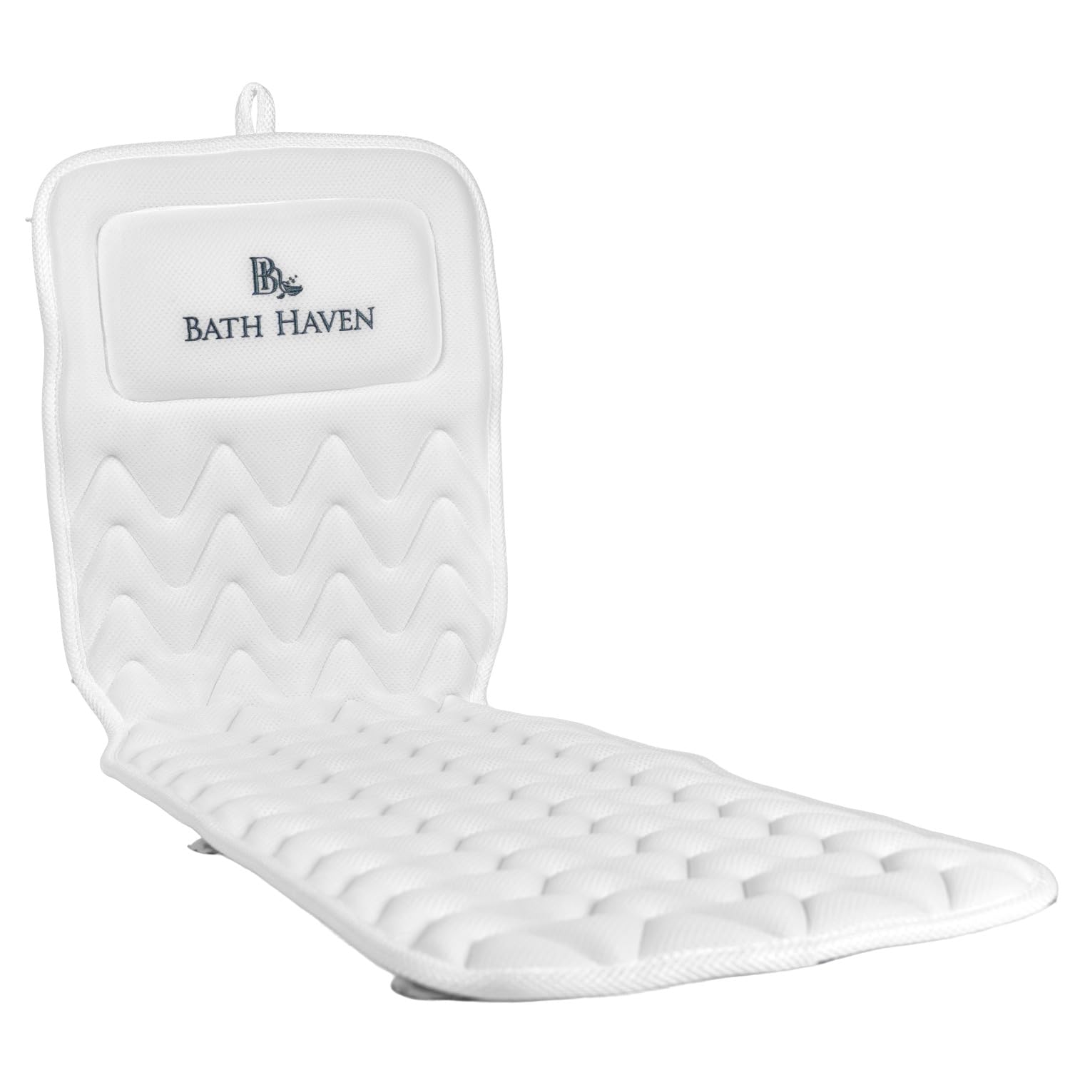 QuiltedAir BathBed Bathtub Pillow and Spa Cushion for Full Body Comfort (Original)