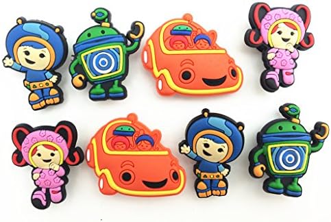 YaqinZ 8pcs Shoe Charms for Bracelet Wristband Kids Party Birthday Gifts #026