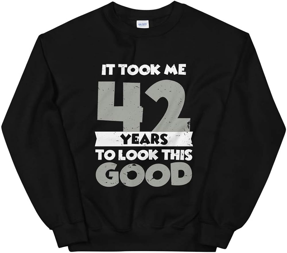 42nd Birthday Gift for Men Women42 Birthday Sweatshirt Present for 42
