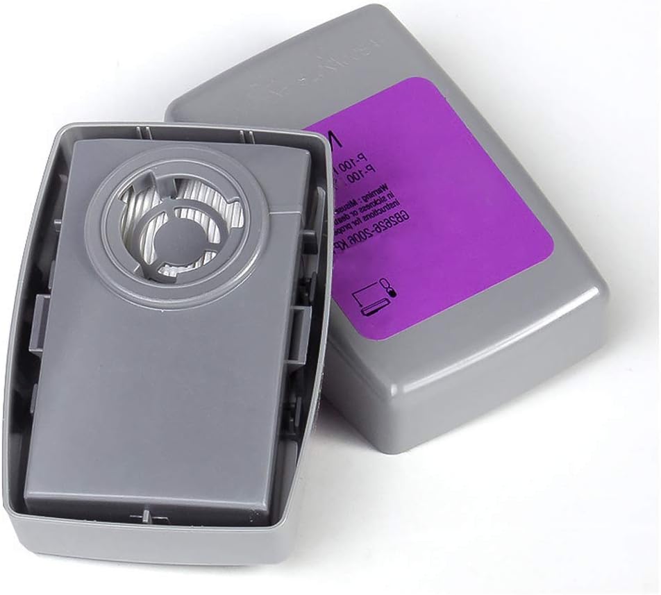 Particulate Filter Compatible with 7093 P100, Use with 6800 6200 7502 FF-402 Filter Retainer 2 Pcs