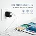 Wall Charger, ElleSye 2-Pack 2.1A/5V Dual Port USB Wall Charger Adapter Quick Charger Plug for Apple iPhone X / 8 / 8 Plus, iPad, Samsung Galaxy, HTC Nexus Moto Blackberry, Bluetooth Speaker Headset