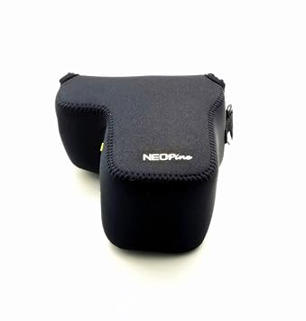 Funda de Neopreno Suave para cámara Sony A6500 con Lente de 18-135 ...