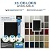 Pelle Patch - Black Leather Patch Car Seat Repair Kit - 25 Colors Available - Original 8x11 - Black