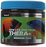 New Life Spectrum Thera-A Medium 2mm Sinking Salt/Freshwater Pet Food, 250gm