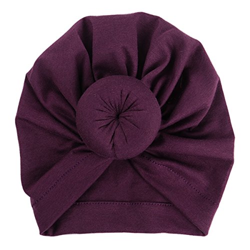5pcs Newborn Baby Cotton Cloth Turban Toddler Rabbit Hospital Hat Ear Hat Kids Set Head Cap (NN65) - Thumbnail 5