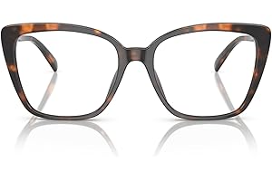 Michael Kors Women's Mk4110u Avila Universal Fit Square Prescription Eyewear Frames