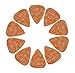 Vizcaya Felt Picks for Ukulele, 10 Pack, Orange