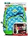 Nuby Quilted Baby Backpack with Safety Harness, Blue Stars