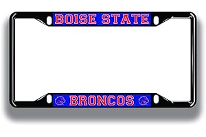 Elite Fan Shop NCAA License Plate Frame Black