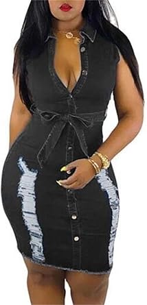 denim bodycon dress plus size