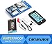 CellEver Waterproof Case for iPhone 6 / 6s, Shockproof IP68 Certified SandProof Snowproof Full Body Protective Cover - (Black)
