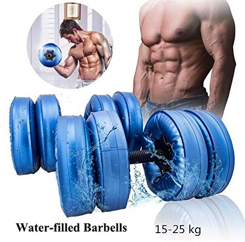 水は調節可能なダンベル 15 25 Kg最大重量のa組 男子