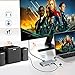 Type C Hub, ProCIV USB C to HDMI VGA Adapter with 3xUSB 3.0 Power Delivery Port SD/TF Card Slot 3.5mm Audio Port for New MacBook Pro/MacBook Air 2018 Samsung Dex for Galaxy S10/S9/S8