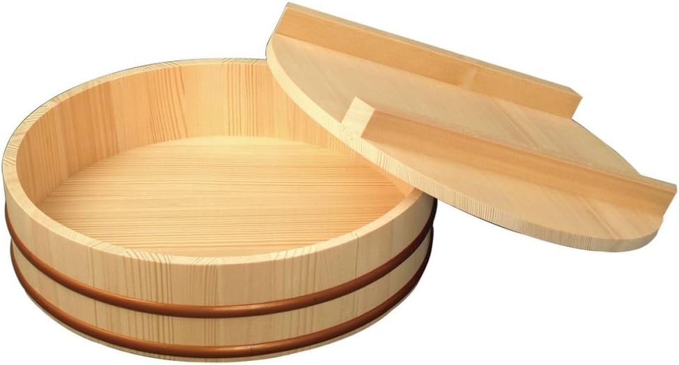 Ohitsu Hangiri Wooden Bowl Japan Kitchen Goods Size14%ÀÞÌÞÙ¸«°Ã%(36cm)
