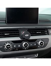 Soporte de carga inalámbrica para teléfono, retráctil de ventilación automático, soporte de ventilación para Audi A4 2018 2019, soporte de teléfono para coche para iPhone 8, X, XS, compatible con Samsung S9, S10.