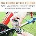 Bike Multitool 11 in 1. Lightweight, Compact & Strong Bicycle Repair Multi Tool With Hex Wrenches, Screwdrivers, Chain Breaker, and Spoke Wrench. Fixes Most Common Bike Repairs At Home Or On Your Ride