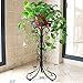 Metal Tall Plant Stand Indoor/Outdoor,Iron Flower Pot Holder Small Plant Holders,Flower Pot Stand Flower Pot Supporting,Potted Plant Stand Plant Rack Planter Stand,for Home,Garden,Patio(Black,29.5in)thumb 4