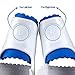 Bunion Corrector, ROMUCHE 2pcs Adjustable Velcro Bunion Protector for Treating Pain in Hallux Valgus, Bunion Relief Protector Brace Kit for Big Toes Joint, Bunion Pads, Toe Straightener, Blue
