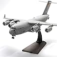 Uterstyle C-17 Globemaster III Model KIT/1:200 Scale C17 Transport Aircraft,Metal Aircraft Display Model for Decoration or Collection Gift