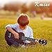 Kmise Beginner Ukulele Kit 4 String Vintage Soprano Ukele Right Hand 21 Inch Hawaiian Ukuleles With Starter Pack ( Gig Bag Tuner Strap String Instruction Booklet ) (KME21S)