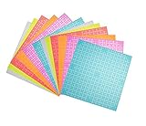 Classic Baseplates by Strictly Briks | 100% Compatible with All Major Building Brick Brands | Double Sided Stackable Bases | 12 Tight Fit Base Plates in Clear Colors 6.25