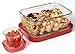 OXO Good Grips 3-4/5-Cup Lock Top Lunch Set, Red