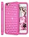 iPhone 6 Plus Case, iPhone 6 Plus Bling Case, Style4U Studded Rhinestone Crystal Bling Hybrid Armor Case Cover for iPhone 6 Plus 5.5 Inch with 1 HD Screen Protector and 1 Stylus [Hot Pink/Hot Pink]