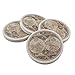 Thirstystone Old World Passages Natural Sandstone Coaster 4 Pack Eco-Friendly, Absorbent, Easily Wipes Clean