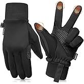 Sukeen Kids Winter Gloves, Soft Warm Touchscreen Anti-Slip Gloves for Kids Boys Girls Cycling Running Sports Outdoor