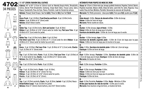 1 Simplicity+Sewing+Pattern+4702+Clothes