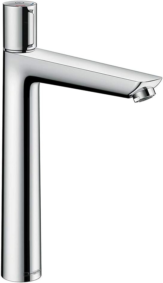 hansgrohe Talis Select E Basin Tap 240 without Waste, chrome, spout height 240 mm