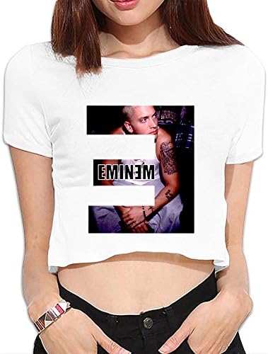 ENHEN Eminem Short Sleeve Crop Top Shirt For Women