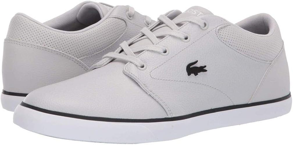Amazon ラコステ メンズ シューズ 靴 スニーカー Minzah 119 1 P Cma Light Grey White サイズ12xm 並行輸入品 Lacoste ラコステ シューズ バッグ
