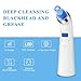 Blackhead Remover - XFJ Blackhead Vacuum Cleanser With 4 Removable Probes LED Display Rechargeable Blackhead Removal Tool Come With USB Charging Cable
