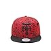 FayTop Mens Snapback Hat Hip Hop Cap Flat Brim Baseball Cap Adjustable Dad Hat Trunker Hat Unisex V144H0004-red