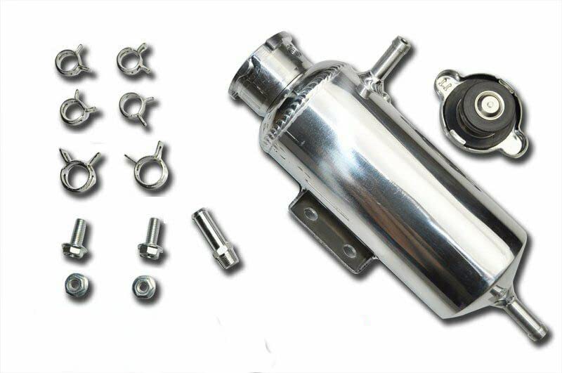 350ml Coolant Water Expansion Tank Bottle Header Aluminium Alloy Universal Car