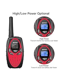 befove Walkie Talkies, recargable 22 canales radios de dos vías Handheld de largo alcance Walkie Talky para niños o adultos